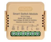 MOES Przekaznik dopuszkowy podwójny Mini Wi-Fi  TUYA - 1323829 - zdjęcie 1